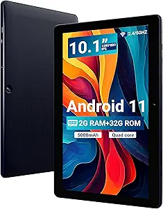 DigiLand Tablet 10.1" Android Tablet with MTK Quad-core Processor,2GB RAM 32GB ROM