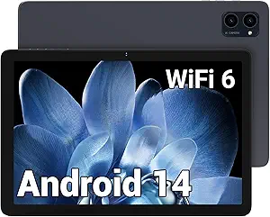 Android Tablet, Octa-core Processor, 8GB RAM, 64GB Storage (Expand to 1TB), 1280x800 IPS HD Display